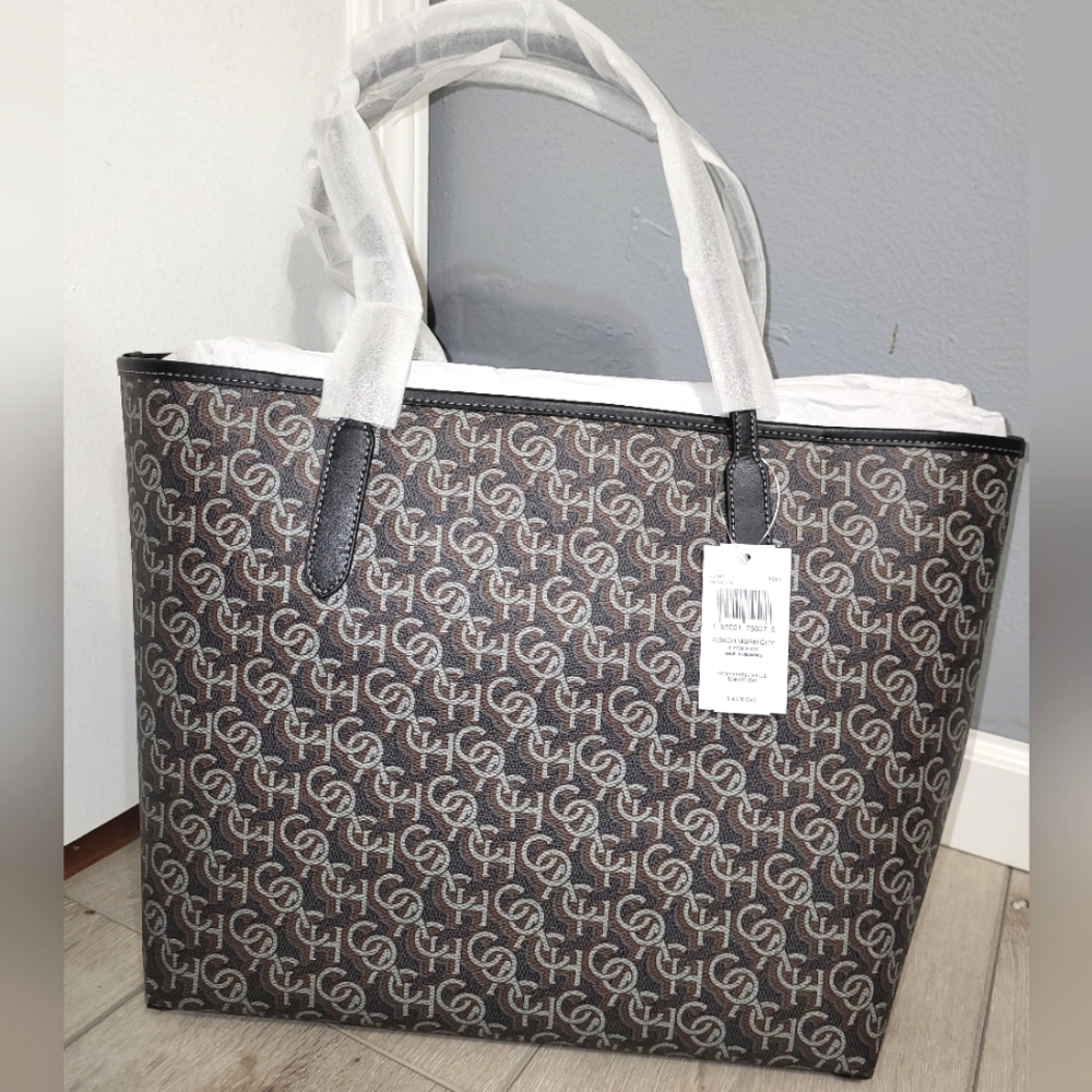 🐎 [NWT] Coach Monogram Print City Tote